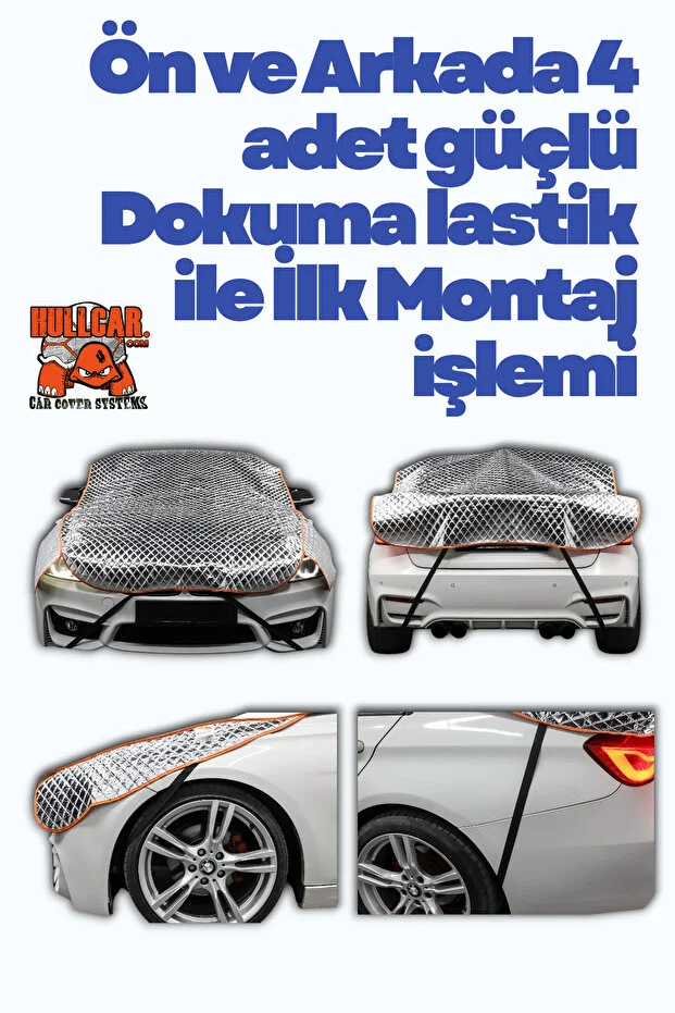  Güneş Koruyucu, Ultra Sağlam, Dolu Koruyucu Üniversal Oto Üst Branda